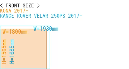 #KONA 2017- + RANGE ROVER VELAR 250PS 2017-